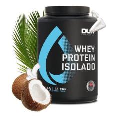 Whey Protein Isolado Sabor Coco Em Pote De 900G Dux Nutrition - Treino