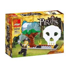 Lego De Montar Pirata Blocks De 96 A 103 Peças - Polibrinq