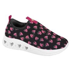 Tênis Infantil Meninas Molekinha Com Luz