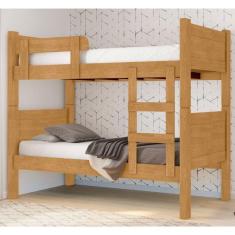 Cama Beliche Com Colchão Solteiro Toledo Naturalle