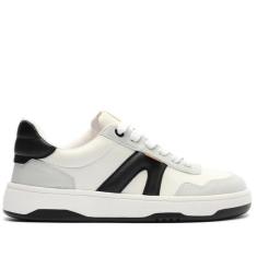 Tênis Anacapri Ac1119 Preto E Cinza Branco/Preto-Feminino