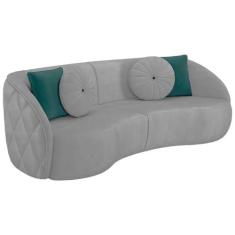 Sofa 4 Lugares 288 Cm Passion Veludo Sl 940 Moll Sl 940 - MOLUFAN ESTO