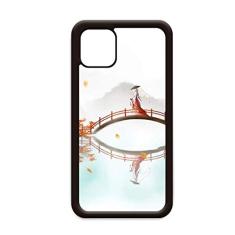 Capa Jincheng outono estilo chinês aquarela para iPhone 11 Pro Max para Apple Mobile Case Shell