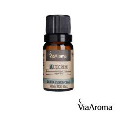 Óleo Essencial Alecrim Via Aroma Puro Aromaterapia Massagem