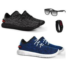 Kit - 2 Pares Tênis Easy + Digital Finin + Óculos-Masculino