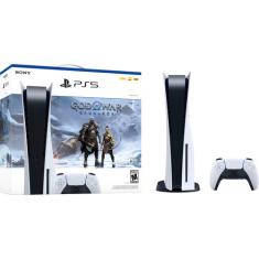 Sony Playstation 5 825gb God Of War Ragnarok Bundle Cor  Branco E Preto 2022 PlayStation 5