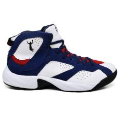 Tenis De Basquete Dunk Adrenaline Branco, Azul E Vermelho