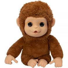 Little Live Pets Pelúcia My Baby Macaquinho Mango com Sons F0173-0 - Fun