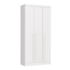 Guarda-Roupa Modulado 3 Portas 2 Gavetas Infinity Branco Line