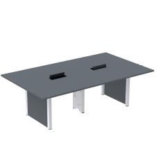 Mesa de Reunião 2400x1400 Mrcpb2414pp Grafito/Branco