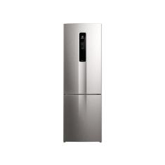 Geladeira/Refrigerador Electrolux Frost Free Inverse Inox Look 400L Efficient IB6S Bivolt