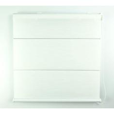 Cortina Romana Napoles Translúcido Crisdan 1,00 Largura X 1,40 Altura Branco