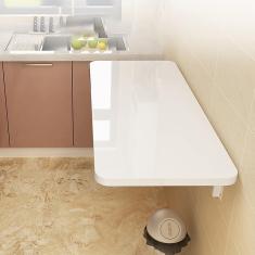 Mesa dobrável montada na parede, mesa dobrável para baixo, mesa dobrável para lavanderia, mesa flutuante de madeira para parede, mesa dobrável para computador, montagem na parede, mesas de p