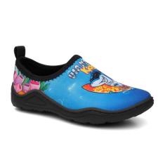 Sapatilha Neoprene Infantil Parque Praia Piscina  Tênis Híbrido Flexív