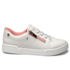 Tênis Kolosh Zíper Funcional Pamilha Impulse Calce Fácil Feminino-Feminino