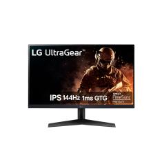 Monitor Gamer LG UltraGear 24pol IPS Full HD 1920 x 1080 144Hz 1ms (GtG) HDMI HDR10 AMD FreeSync 24GN6