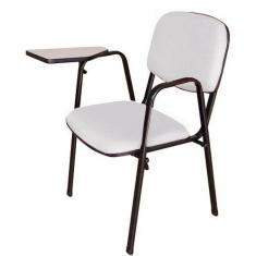 Cadeira Universitária Para Auditórios Linha Hotel Branco