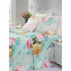 Jogo de Cama Lençol Casal Estampado 4 Peças - Estampas Sortidas - STUD