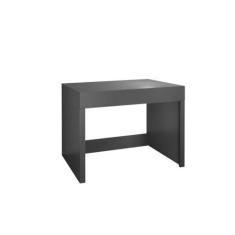 Escrivaninha Alice 1 Gaveta Minas Plac,  Preto