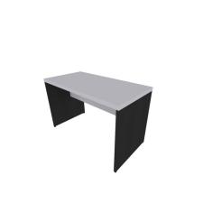 Mesa Reta Natus 40mm 160 Bramov Móveis Preto/cinza Cristal