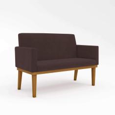 Namoradeira Base Reforçada Sala Elegante marrom