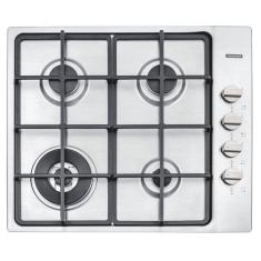 Cooktop A Gas Tramontina Square 4 Gx He Safestop 60 Em Aco Inox