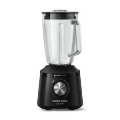 Liquidificador Philips Walita Série 3000 HR2272 700W 2L Jarra de Vidro 5 Velocidades Preto