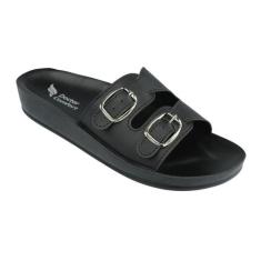 Sandália 2 Fivelas Doctor Comfort - Doctor Flex, 35, Preto