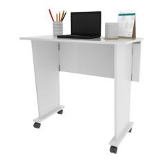 Escrivaninha com Rodízios Multimóveis VCR25025, Branco