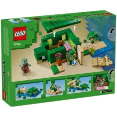 Lego Minecraft a Casa Tartaruga de Praia