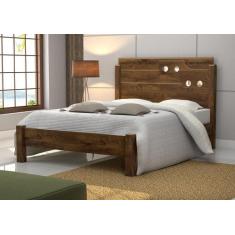 Cama de Casal Luiza 1,40 Malbec - Vitamov