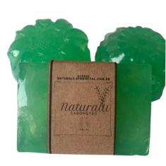 Sabonete de Babosa (Aloe Vera) - Rosto reduz (Acne, Espinha, Manchas, 