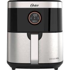 Fritadeira Oster Sem óleo 2 Em 1 Black Inox 4,8L 110V