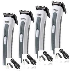 4 Barbeador Aparador Noua 3915 Sem Fio Barba Pezinho