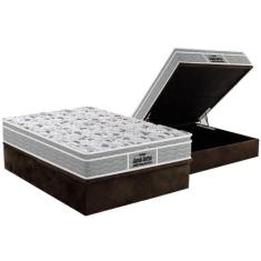 Cama Box Baú Casal: Colchão Espuma D45 Probel / EP Guarda Costas PróEx