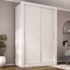 Guarda Roupa Solteiro 2 Portas Liz Yescasa Branco