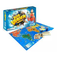 Jogo De Tabuleiro Boa Viagem Mundo - Nig