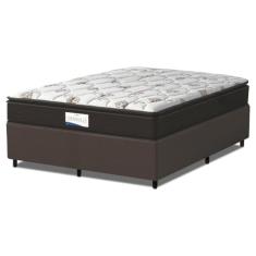 Cama Box Colchão Casal Queen Molas Ensacadas Granville Pillow Top 158x198x66cm