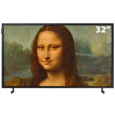 Smart TV 32" QLED Full HD Samsung The Frame 32LS03B, Tela Matte, Design slim, Suporte de parede slim incluso, Única Conexão, Molduras customizáveis