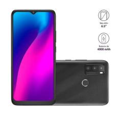 Smartphone Multilaser G Max 2 4G P9168, 64GB, Tela 6.5&quot;, Câmera Traseira 8MP, Preto  MULTILASER