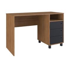 Mesa Gaveteiro Orlando - Woodmel/Preto