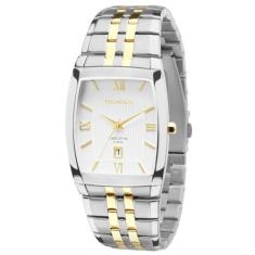 Relógio Masculino Technos Quadrado Classic Analógico 1N12Mq