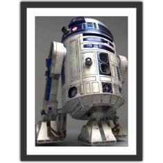 Quadro Decorativo Star Wars R2d2 Geek Quartos Salas Decorações Com Mol