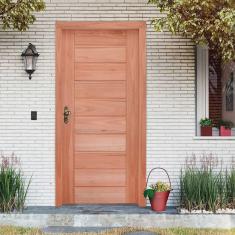 Kit Porta de Madeira Direita 94,5cmx213cmx12cm PE30 Esel