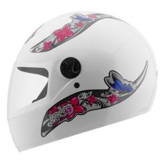 Capacete Fechado Moto Pro Tork Liberty 4 Girls Feminino Segurança Conf