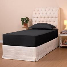 Jogo De Cama Slim Solteiro  02 Peças Micropercal 200 Fios - Casa Pauli