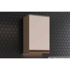 Armário de Cozinha Modulado Connect 1 Porta Duna/Cristal - Henn