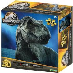 Quebra Cabeça 3D Jurassic World T-Rex 100 Peças Multikids - BR2110