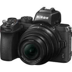 Câmera Nikon Z50 Mirrorless Kit Com Lente 16-50mm