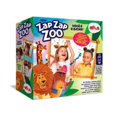 Jogo de Tabuleiro - Zap Zap Zoo - Elka